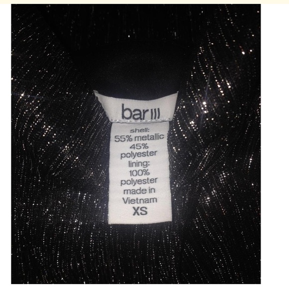 BAR III V-Neck Slip Dress - Silver Grey - XS NEW - Picture 6 of 8